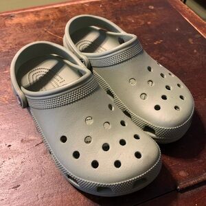 Crocs, Like New, W9/M7, Green